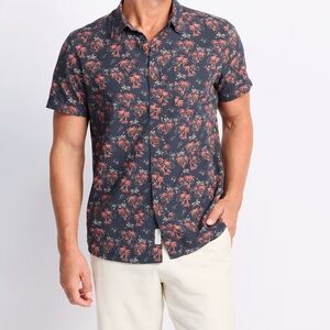 Grayers GRAYERS
Printed Tropical Plainweave SS Shirt